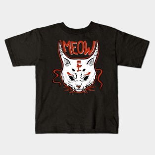 Hannya Cat Kids T-Shirt